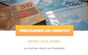 Precisando De Credito Entao Veja Se Voce Tem Direito Ao Pronampe Notícias E Artigos Contábeis Notícias E Artigos Contábeis - Alcance Empresarial